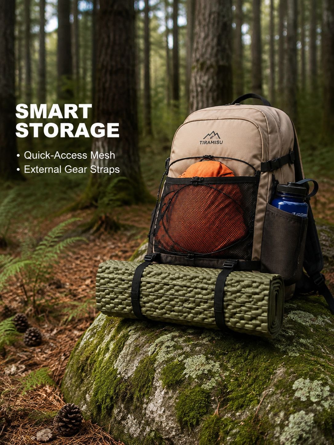 Compact camping tent ideal for hiking and backpacking