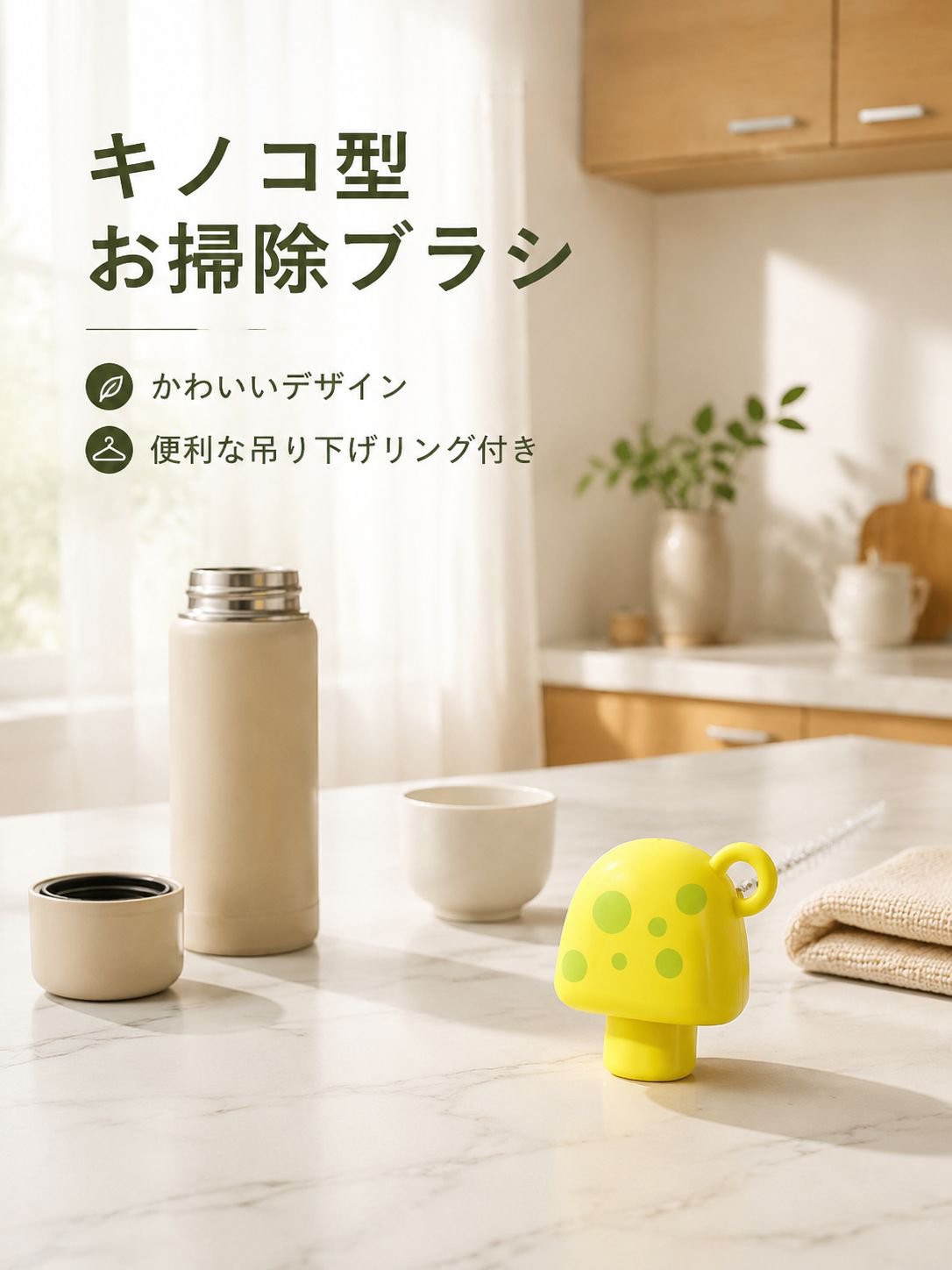 徹底的な清掃のための二重目的吸引ブラシ