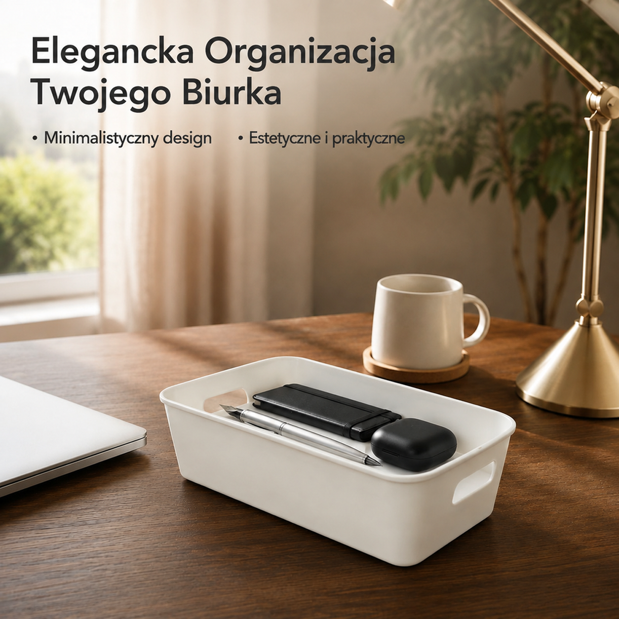 Koszyk na przechowywanie do szuflady biurka