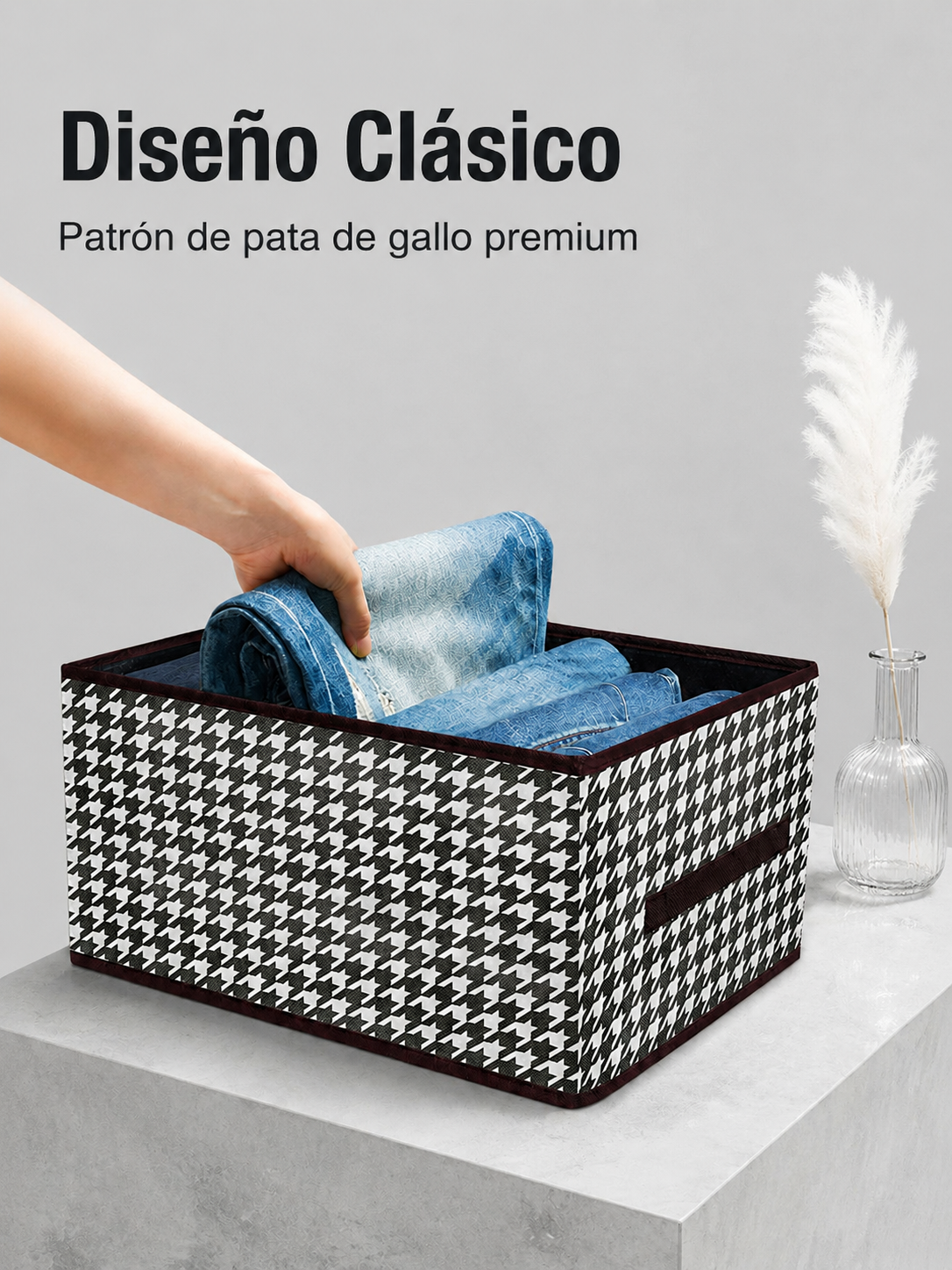Caja de almacenamiento grande portátil tipo cajón