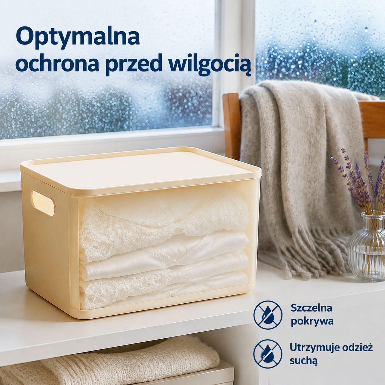Pojemnik do przechowywania z pokrywką