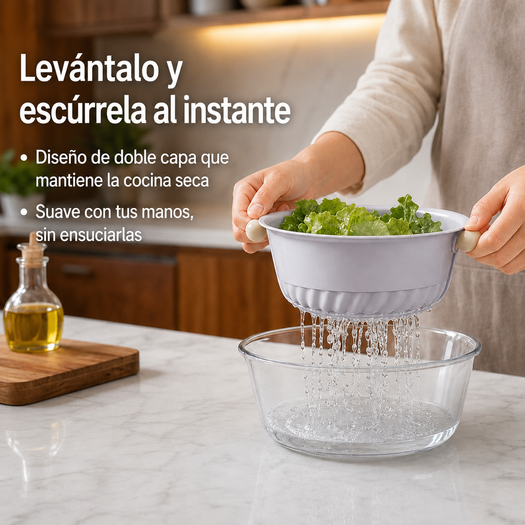Fregadero de dos niveles elegante para el hogar