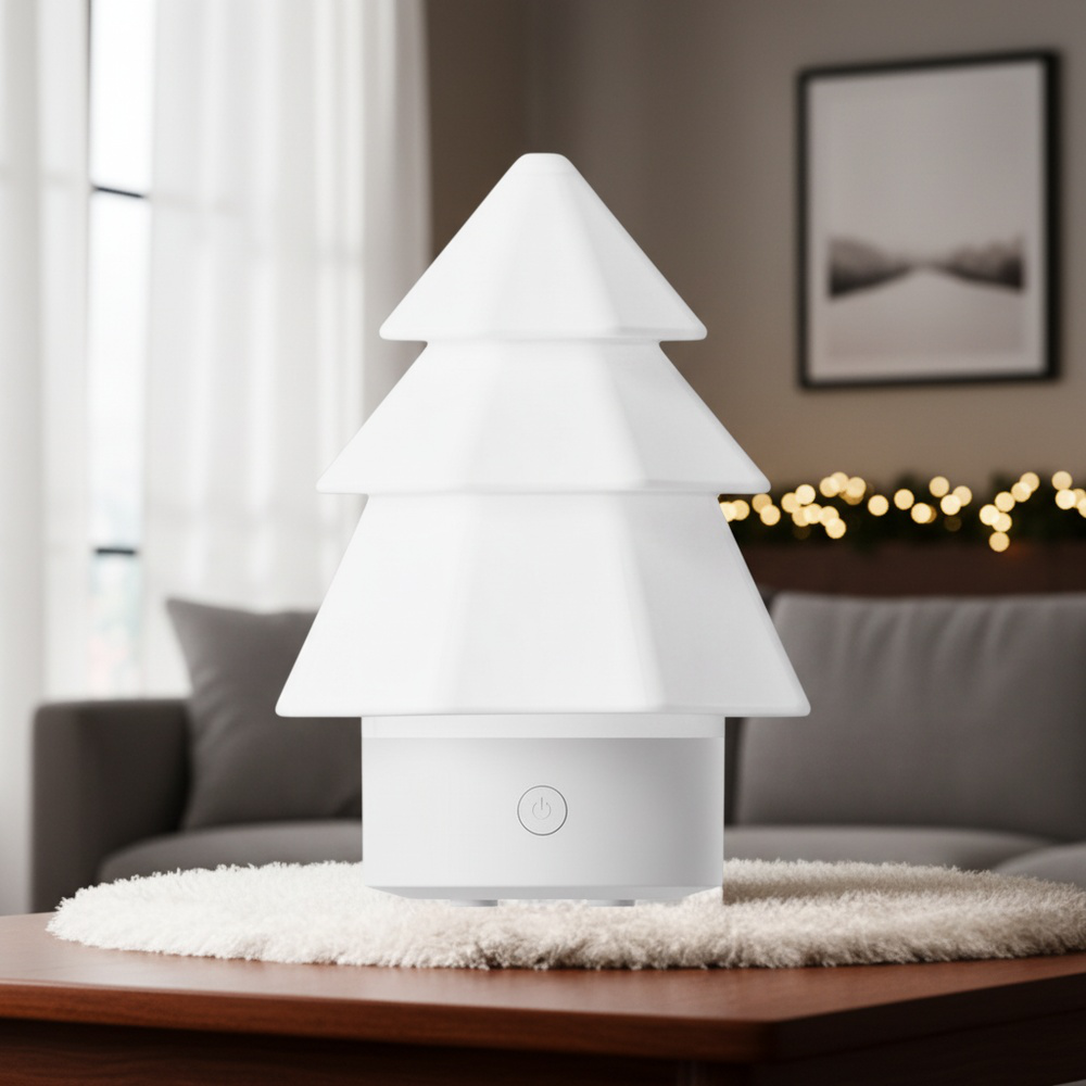 USB Mini Christmas Tree Humidifier with LED Mood Light