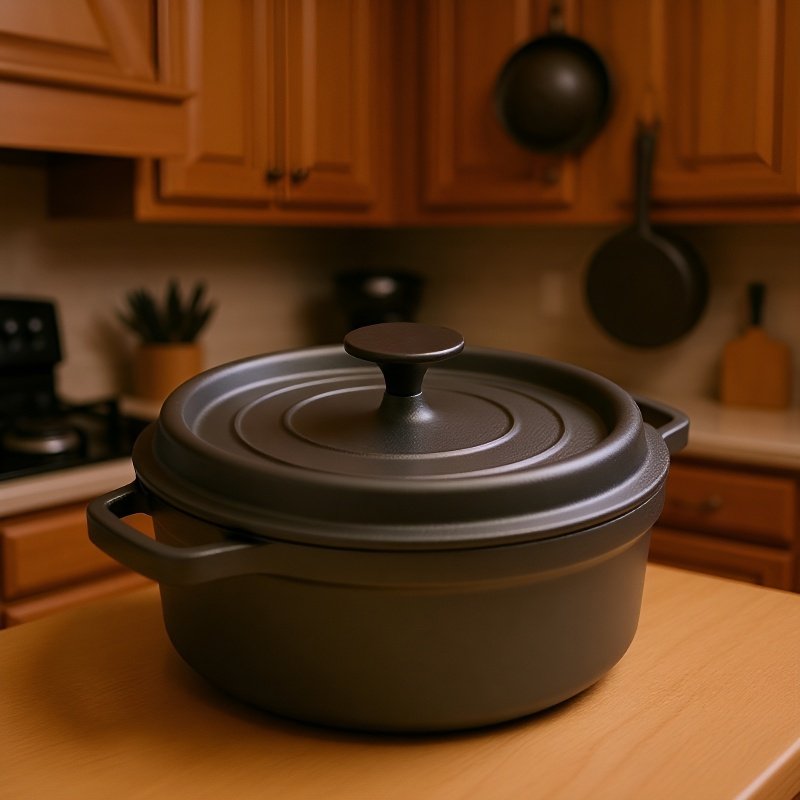 한국식 주방에 어울리는 주철 냄비