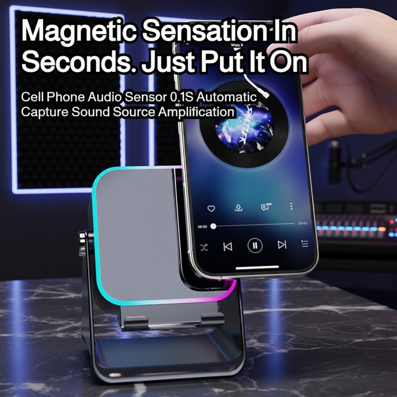 Multi-functional Speaker Phone Holder