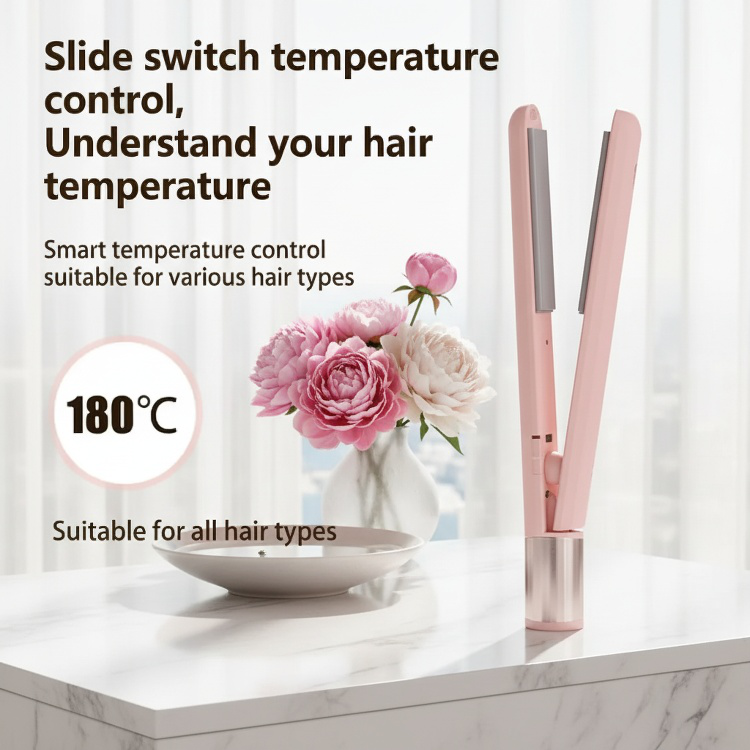 Mini Hair Straightener for Air Bangs
