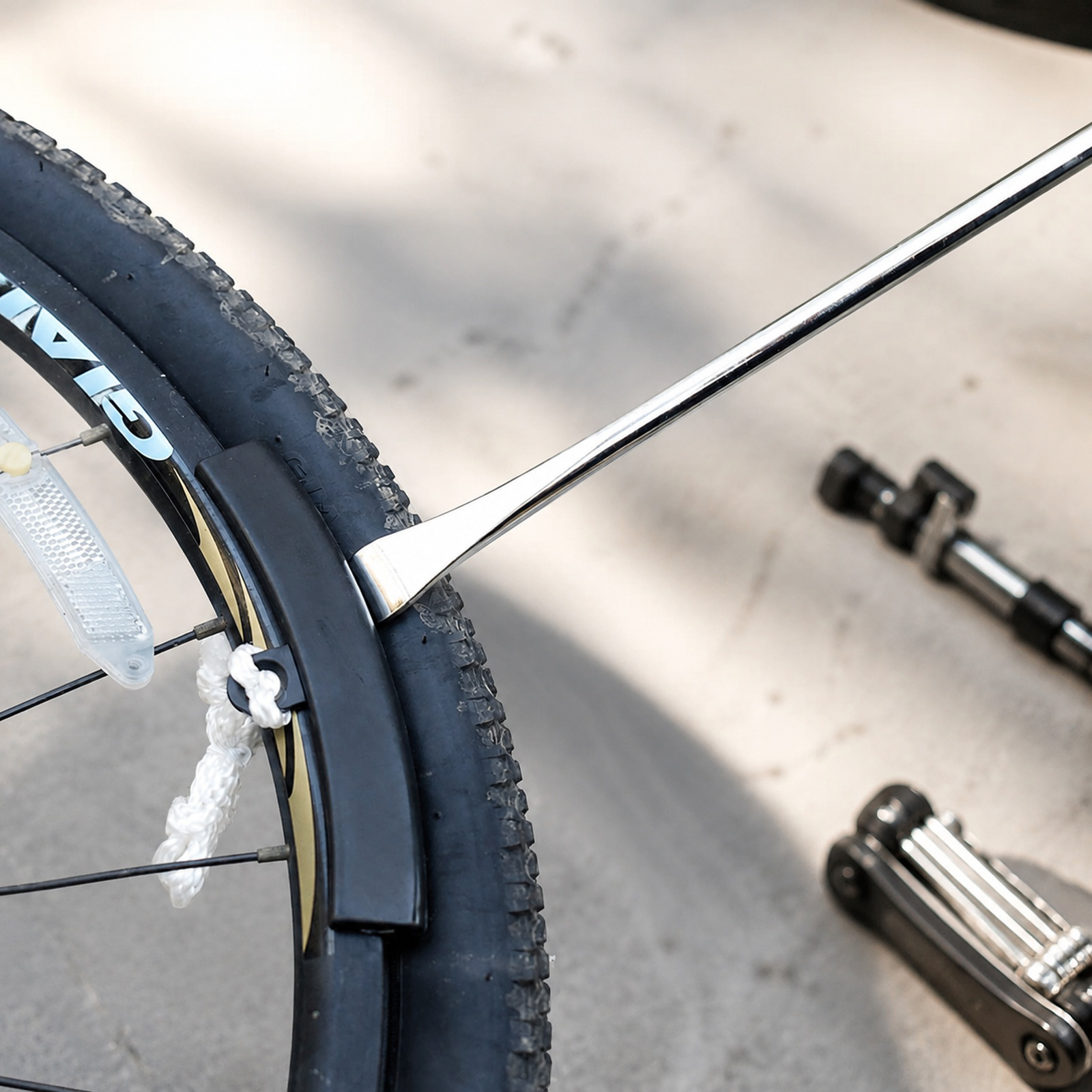 バイクタイヤレバー工具セット タイヤプロテクター付き タイヤ交換用レバー メンテナンス工具