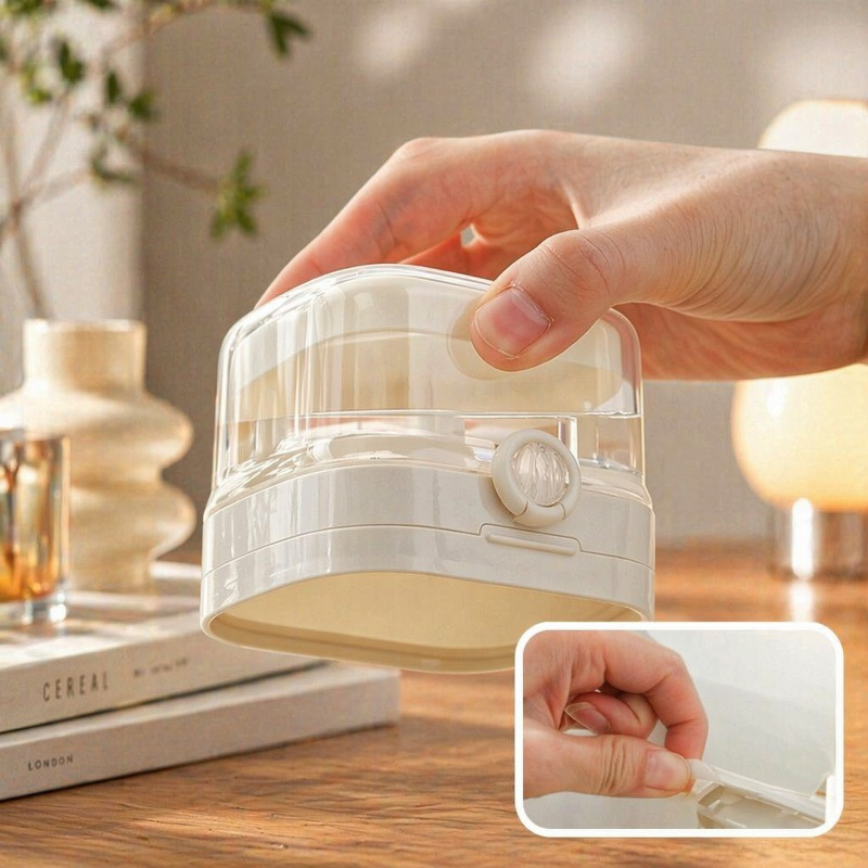 Estuche portátil multifuncional para limpieza y almacenamiento
