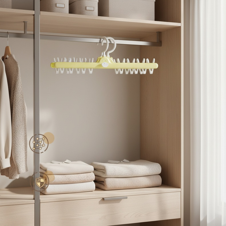Household multifunctional drying sock clamps