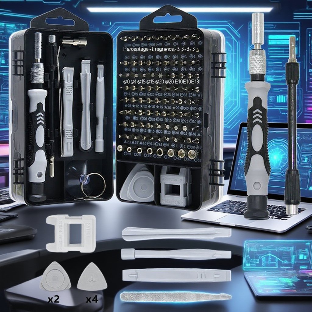 115-in-1 multi-function screwdriver set