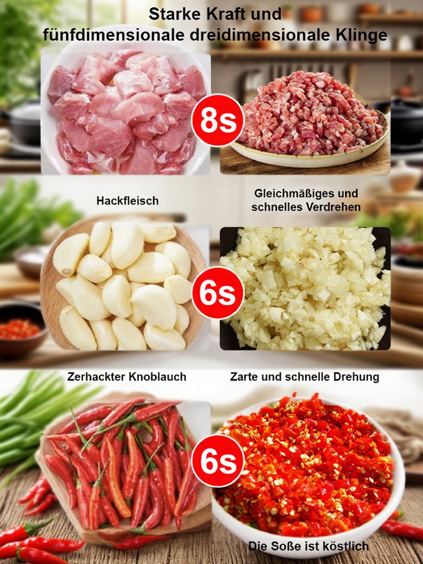 5L Multifunktionaler Elektrischer Hochleistungsmixer