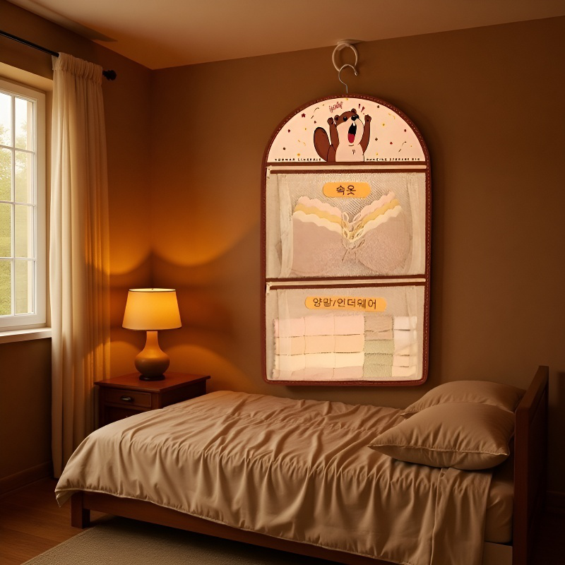 ：다용도 옷장 행거 수납백