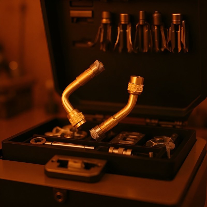 Accesorio de extensión de válvula de aire para neumáticos de coche de equilibrio