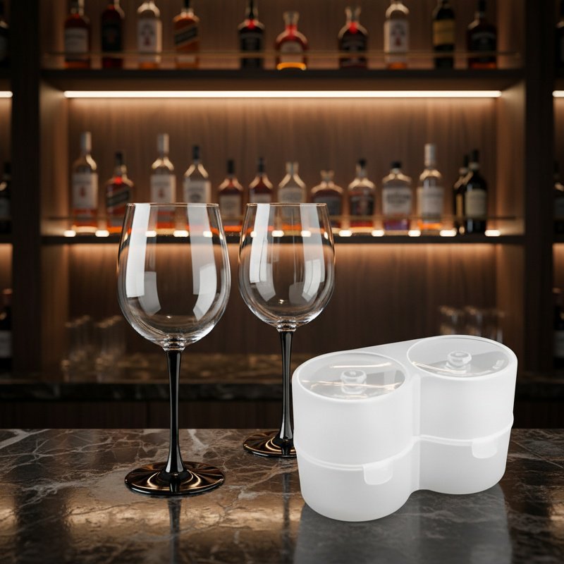 Vintage cocktail glass