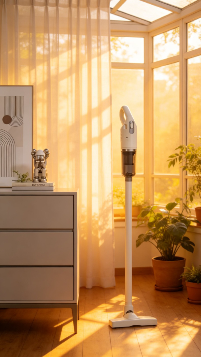 Aspiradora potente para limpiar líquidos y polvo