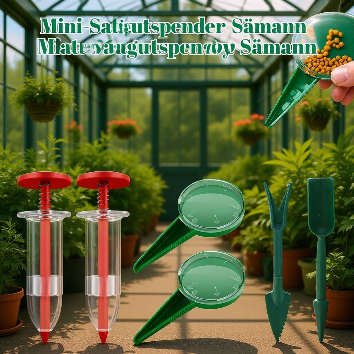 Mini-Saatgut Pflanz- und Aussaatwerkzeug