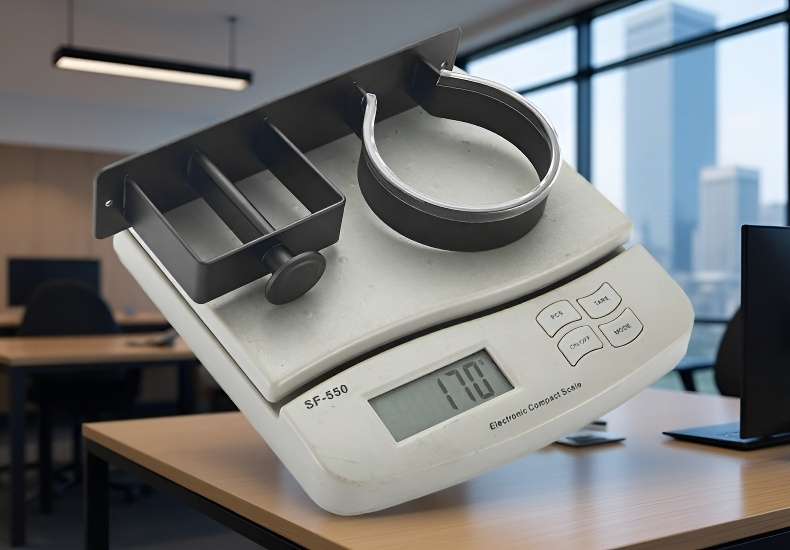 多機能ヘアアイロンブラケットのディテール