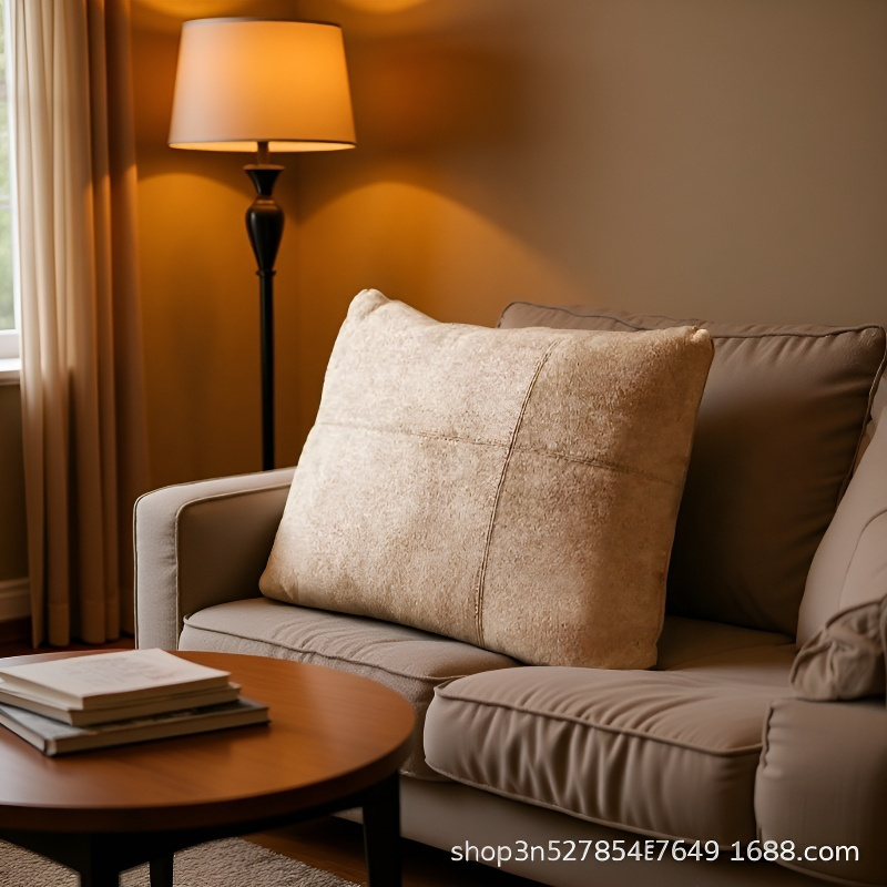Reposacabezas y soporte lumbar de ante para coche, mejora la comodidad de conducción
