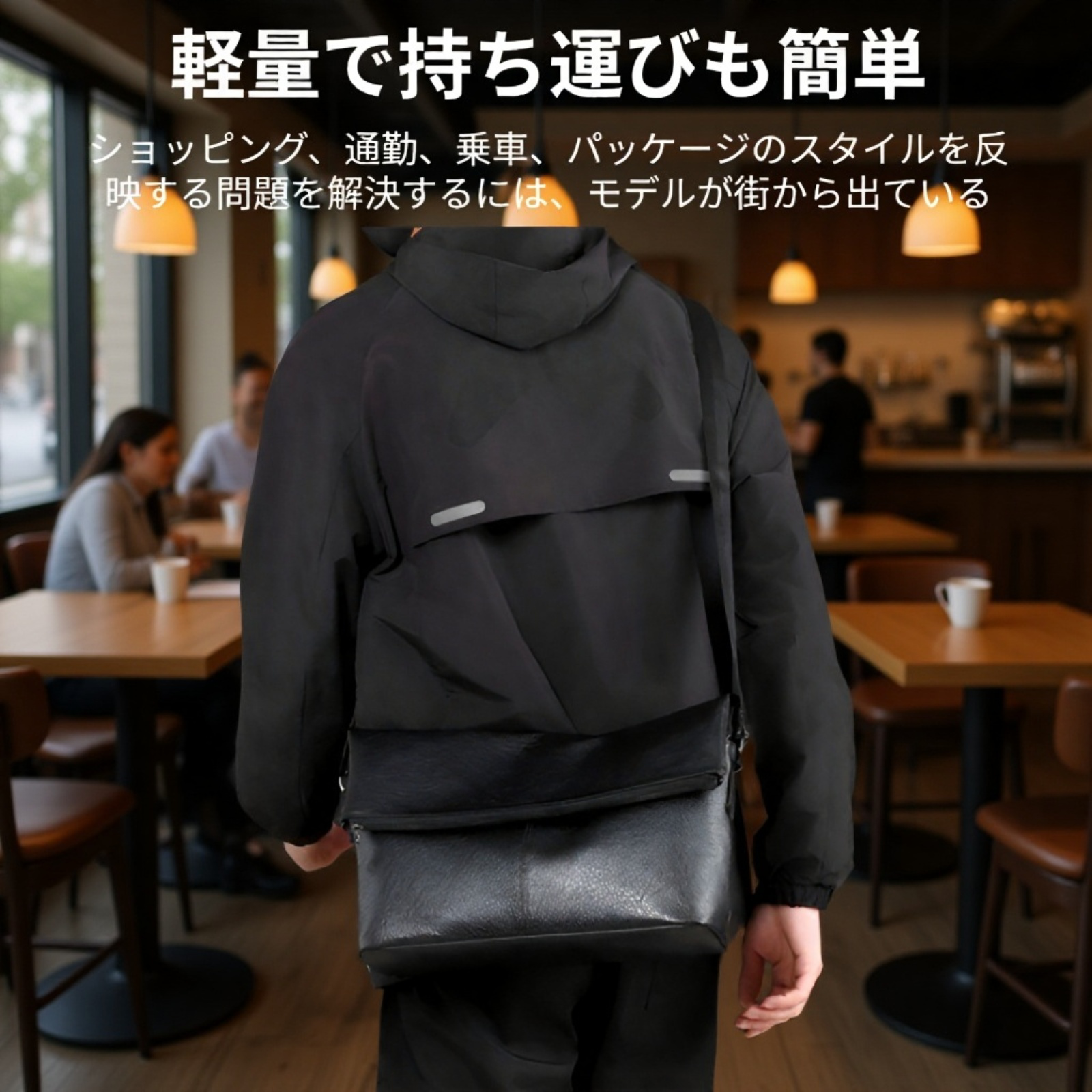 レトロメンズショルダーバッグ斜め掛けバッグ