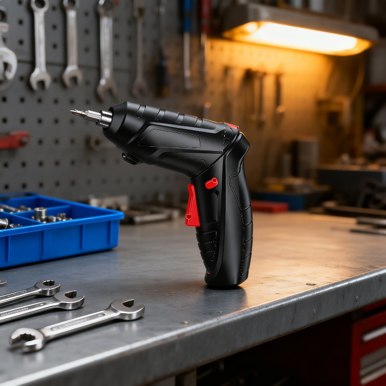 充電式小型電動ドライバーの持ちやすさ