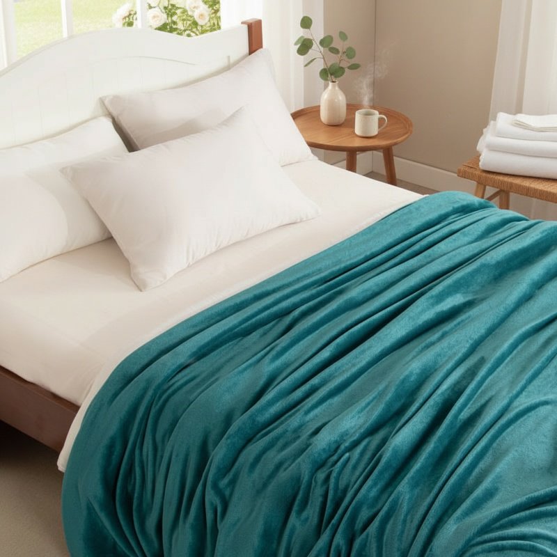 Double-sided Thick Flannel Blanket