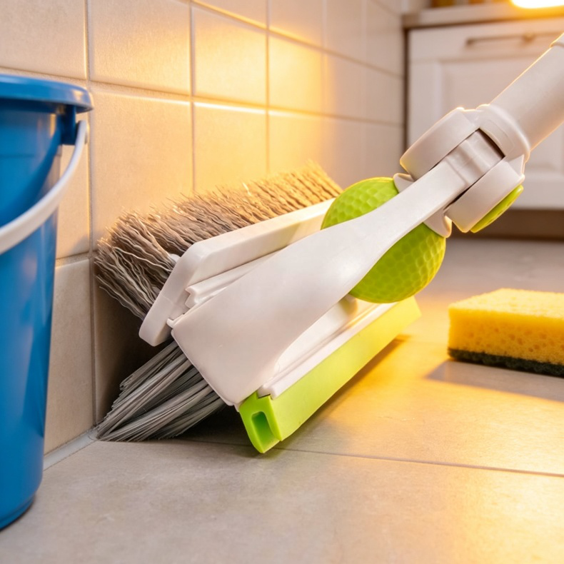 Multifunktionaler Fugenbodenbesen