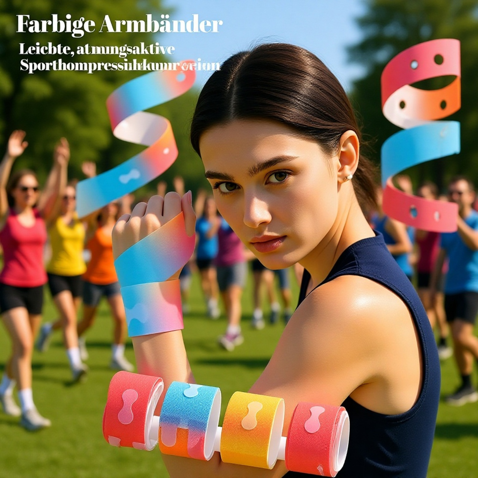 Farbige, verstellbare Handgelenkbandage – Sport-Handgelenk- und Knöchelschutz