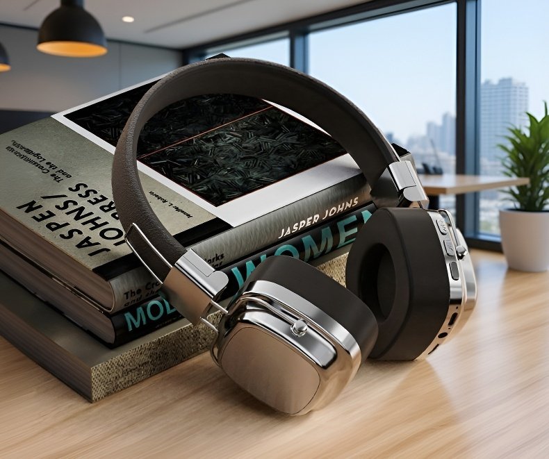 Hands-Free Bluetooth Headset for Office and Travel