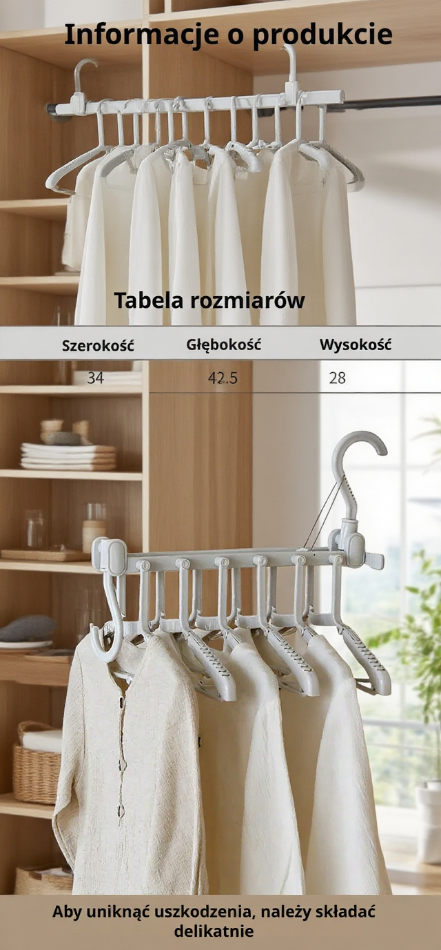 Solidny hak na ubrania – montaż na ścianie