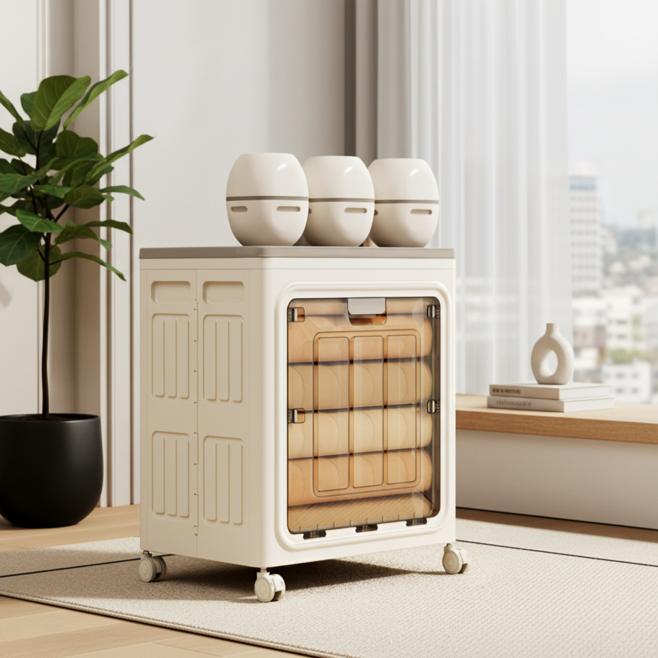 Grande armoire de rangement à porte frontale basculante pour vêtements et literie, grande capacité