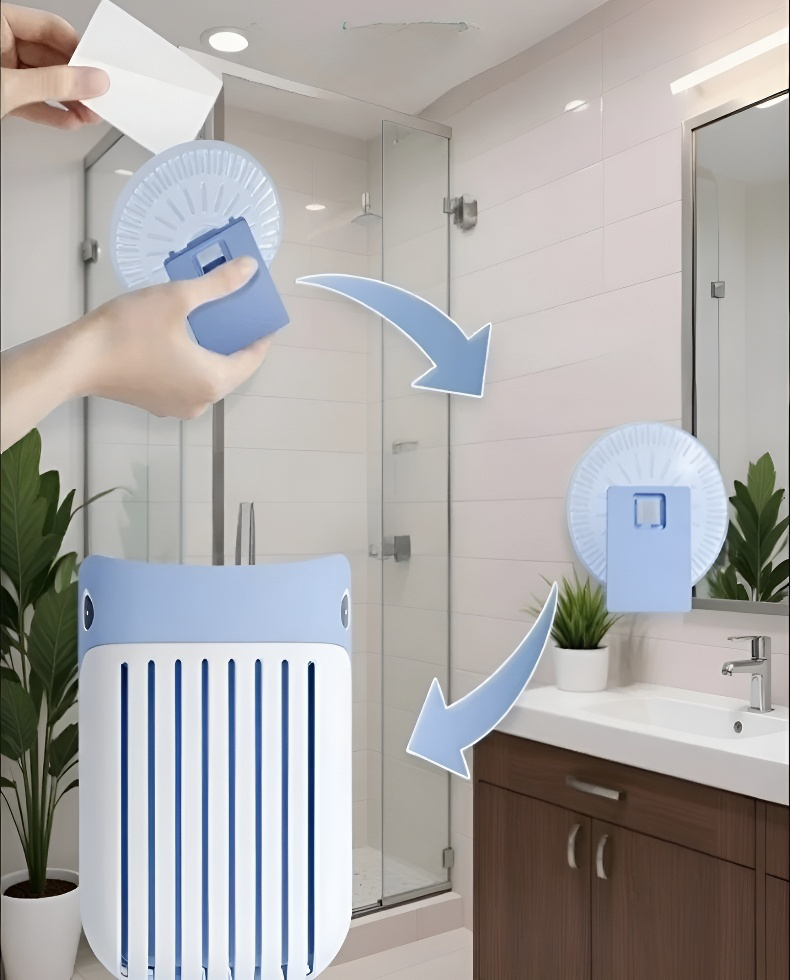 Cepillo higiénico de silicona para baño