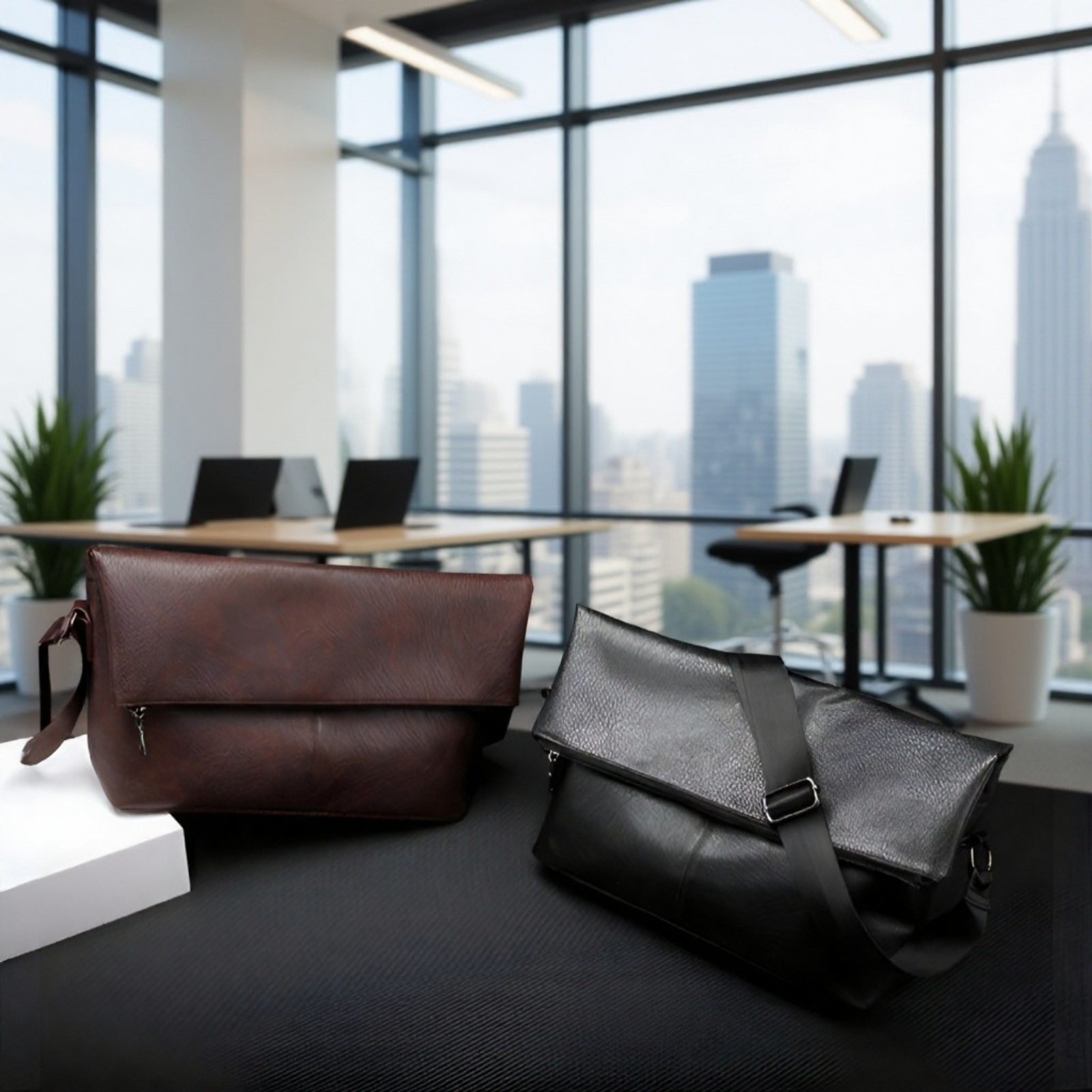 レトロメンズショルダーバッグ斜め掛けバッグ