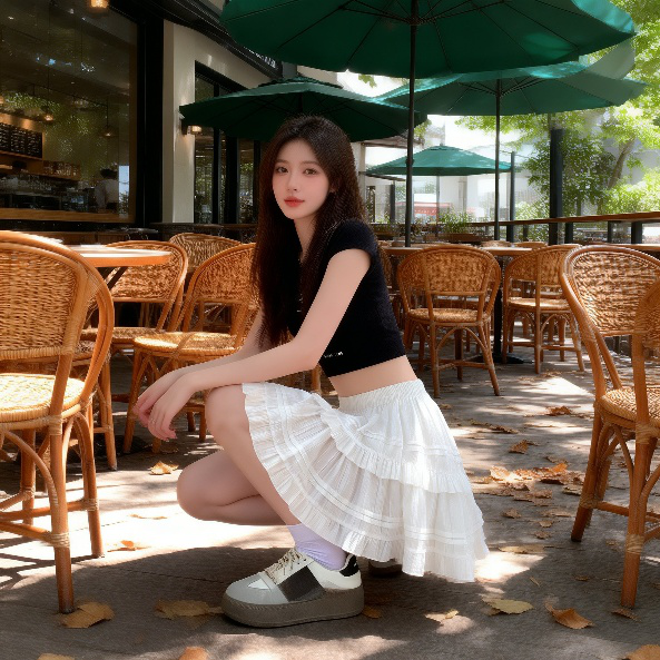 ミニケーキスカート インナーショートパンツ付き 韓国風Aラインスカート 家用可愛い美脚スカートパンツ