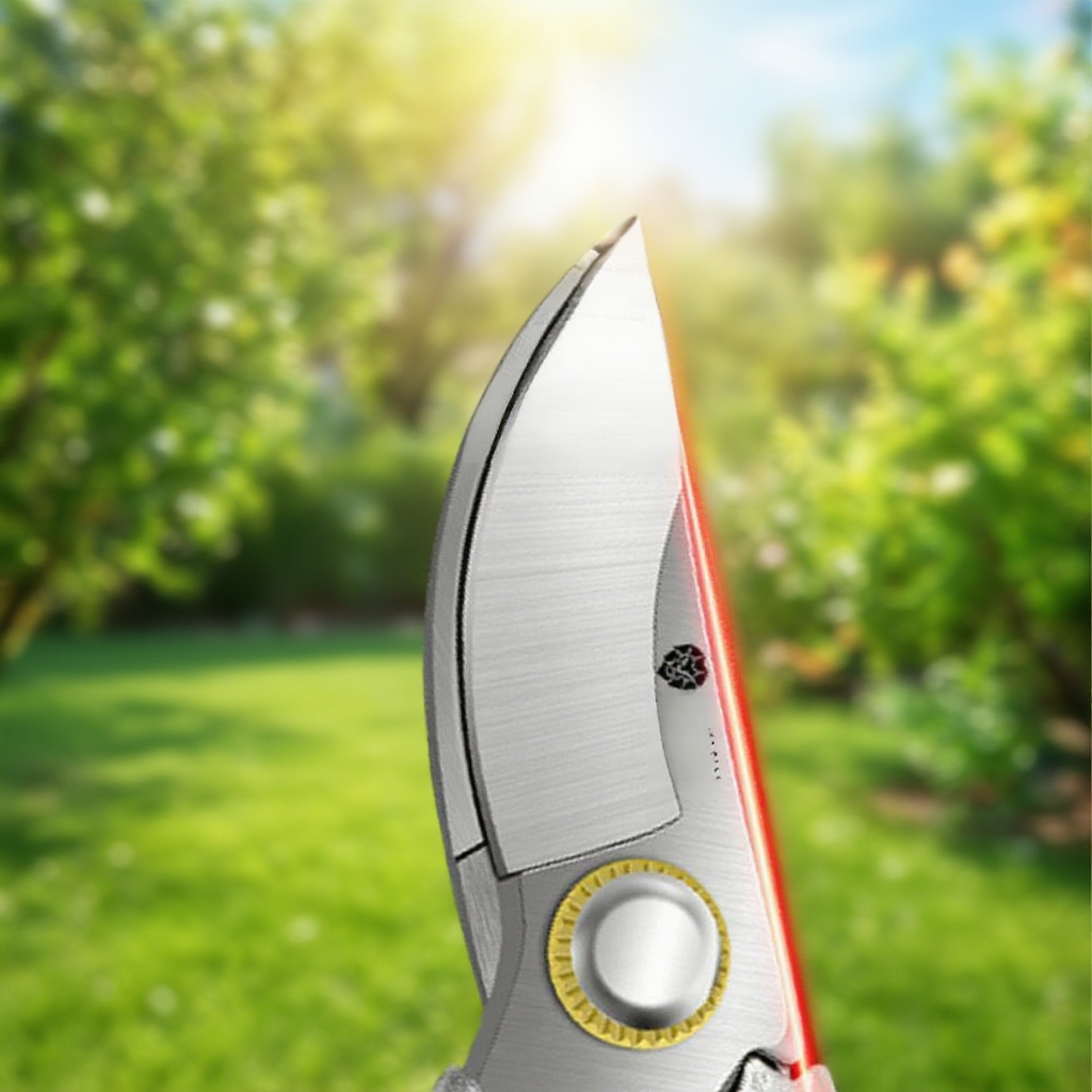 Silné zahradní nůžky s pružinou na stříhání větví