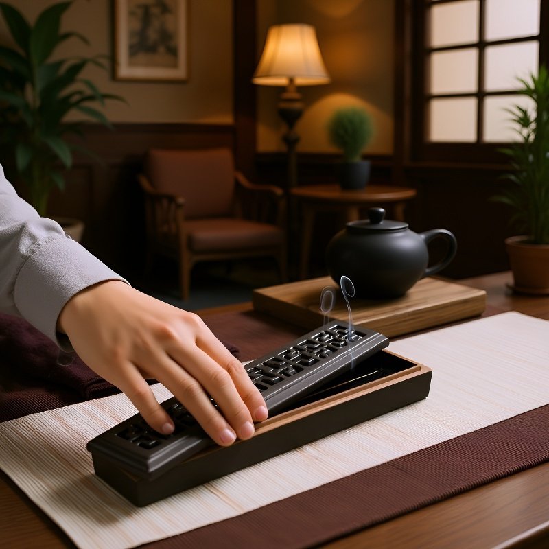 جميل الموضوع البخور مربع