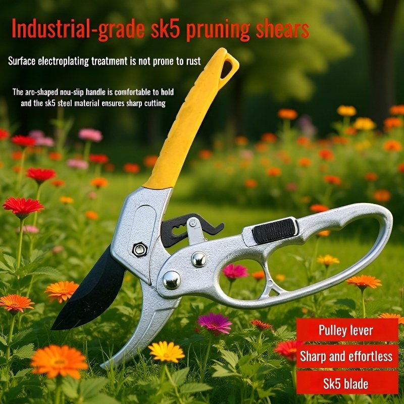 Labor-saving fruit tree pruning shears segmented professional gardening shears branch gardening flow