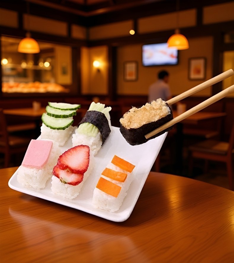 海藻ライスロールハンドツールの使用方法説明