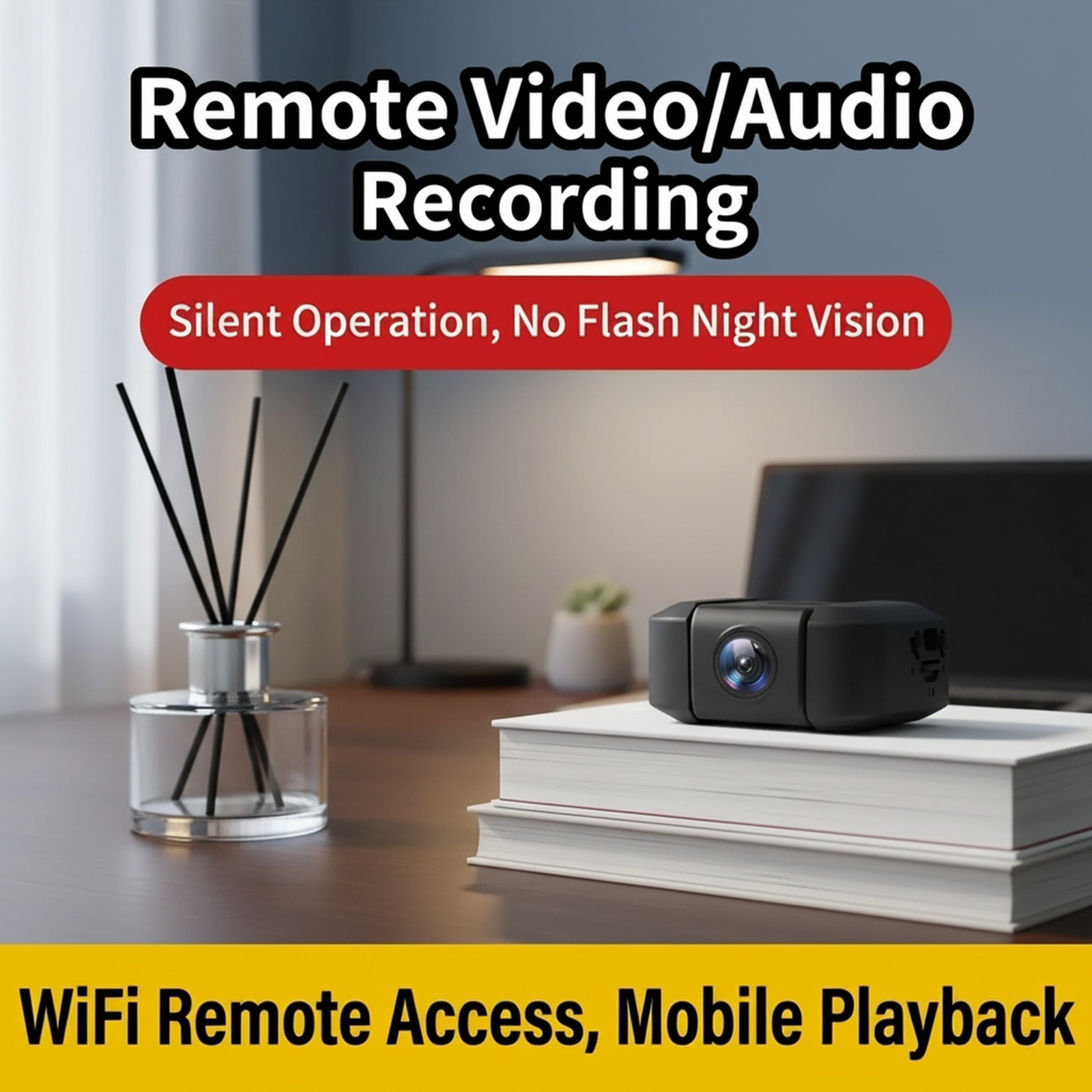 Sports Camera Home Remote Wireless Surveillance Portable Recorder DV
