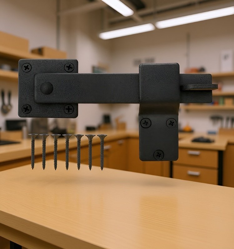 ロックプレートの取り付け方法説明