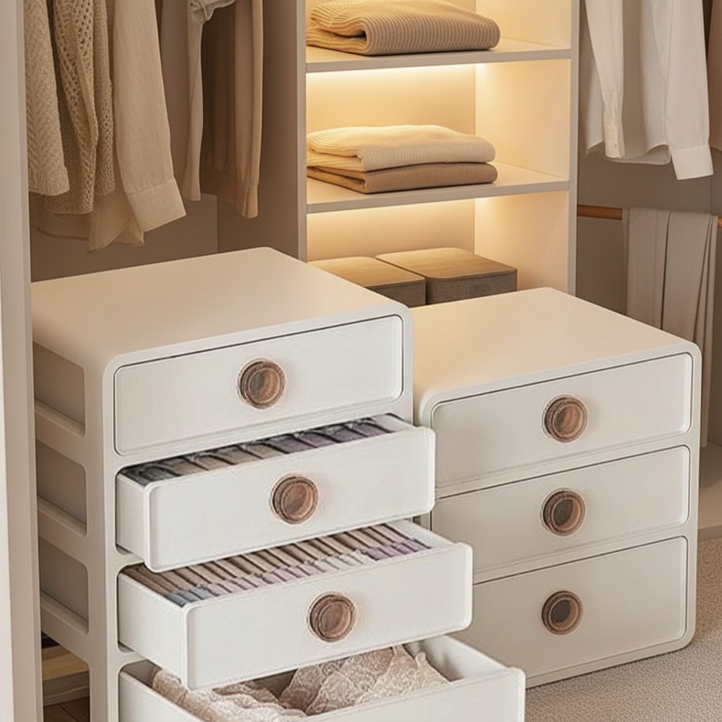 Platzsparende Aroma Socken Organizer Aufbewahrung