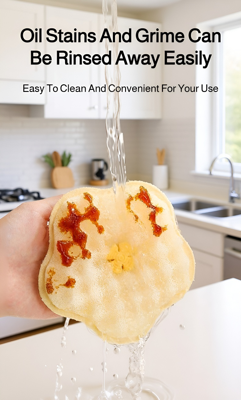 Multipurpose cleaning cloth for kitchen surfaces