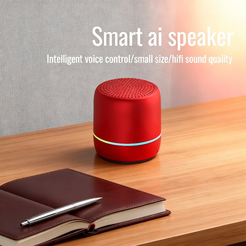 Portable Bluetooth Subwoofer Smart Voice Control Outdoor Small Speaker
