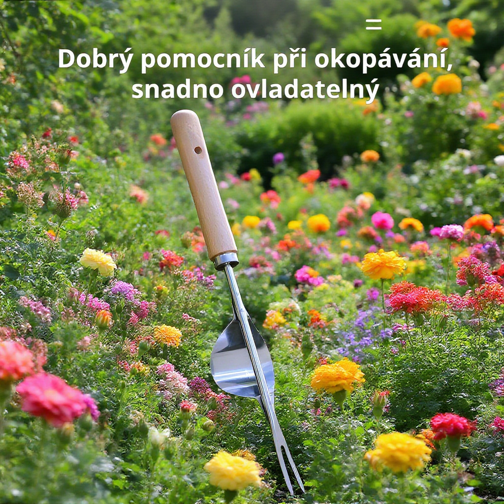 Sada ručních odstraňovačů plevele z nerezové oceli 