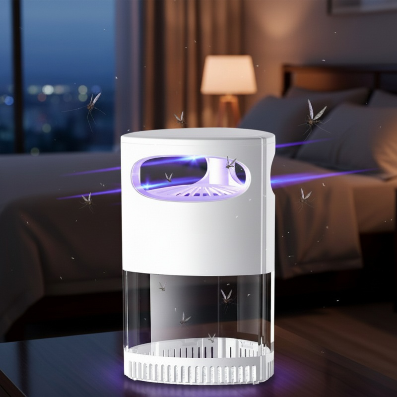 Lampe silencieuse anti-moustiques