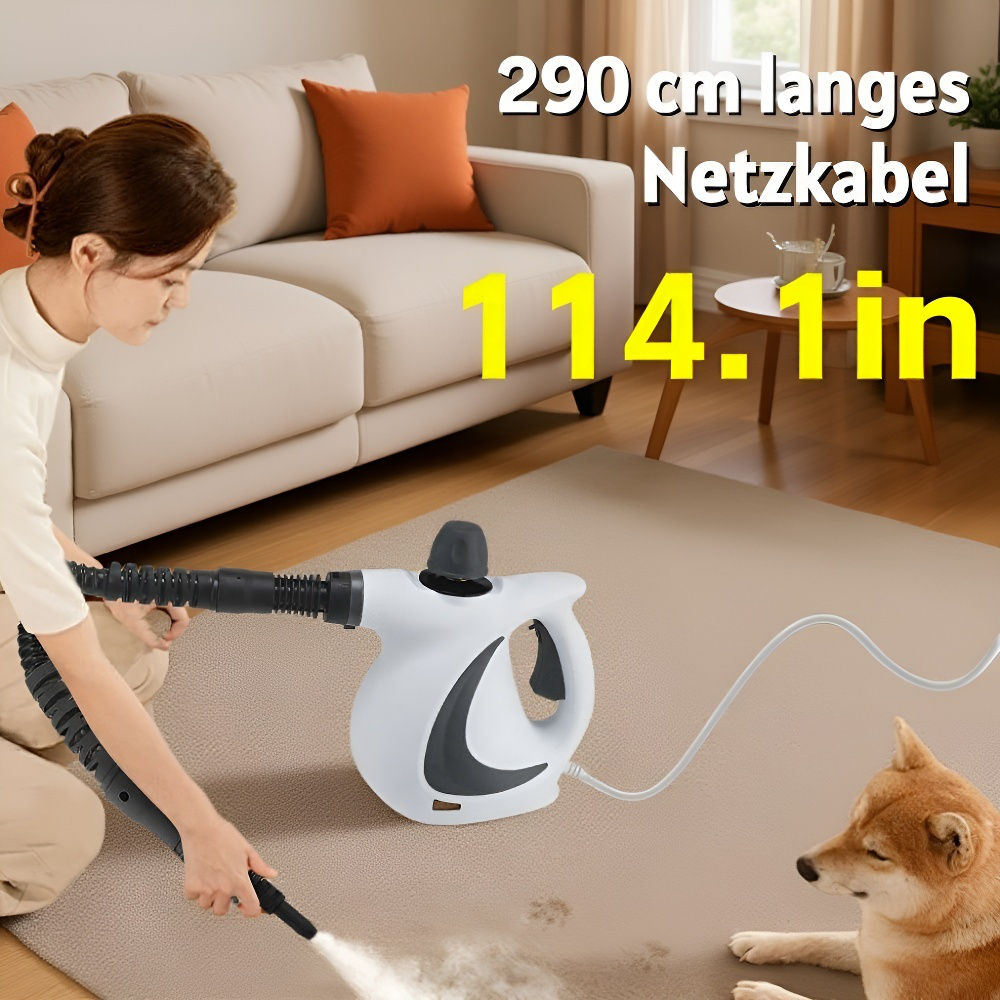 Hochdruck-Dampfreiniger für den Hausgebrauch, 1050W Desinfektions- und Reinigungsgerät