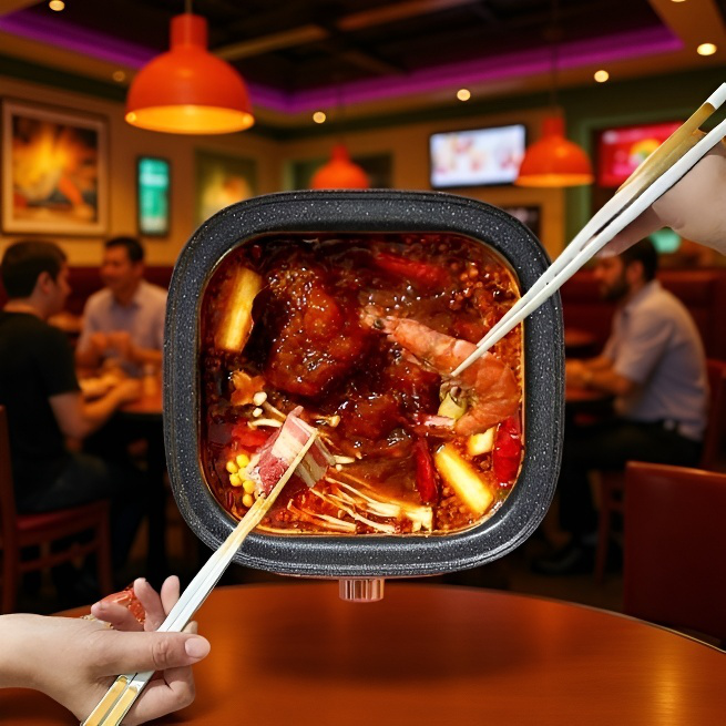 Haushalts-Dampfgarer mit digitalem Display