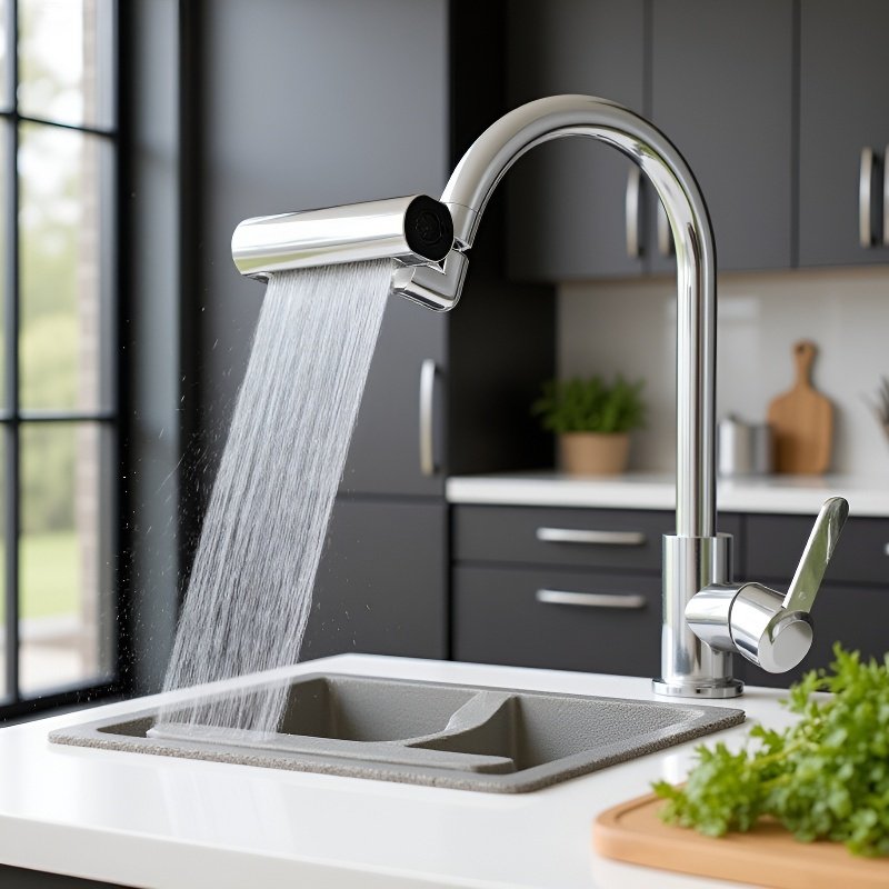 多機能キッチン蛇口