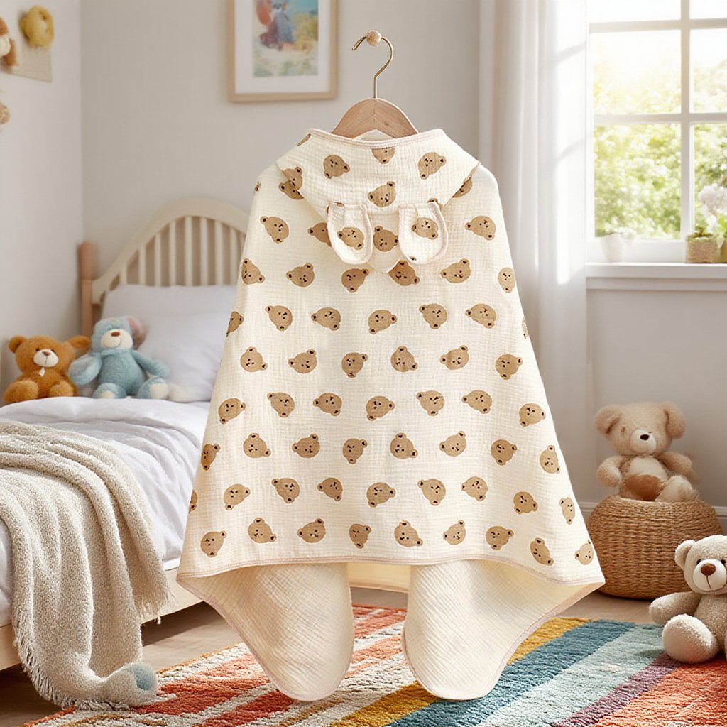 Four Seasons Hooded Bath Towel