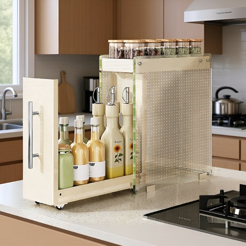 Kuchenny wysuwany stojak na przyprawy, organizer na akcesoria kuchenne