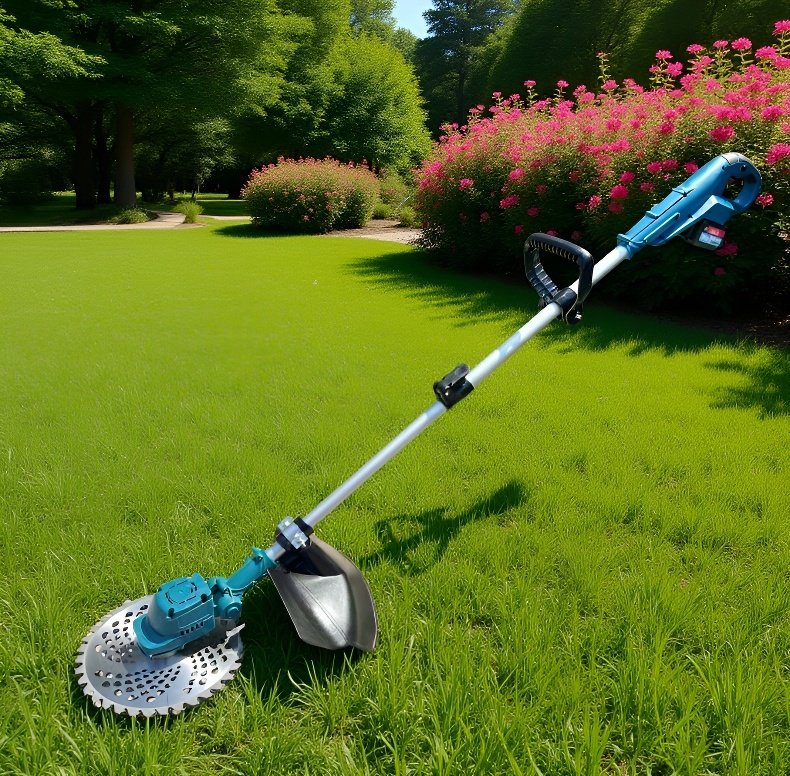 Small household weeding device with ergonomic handle